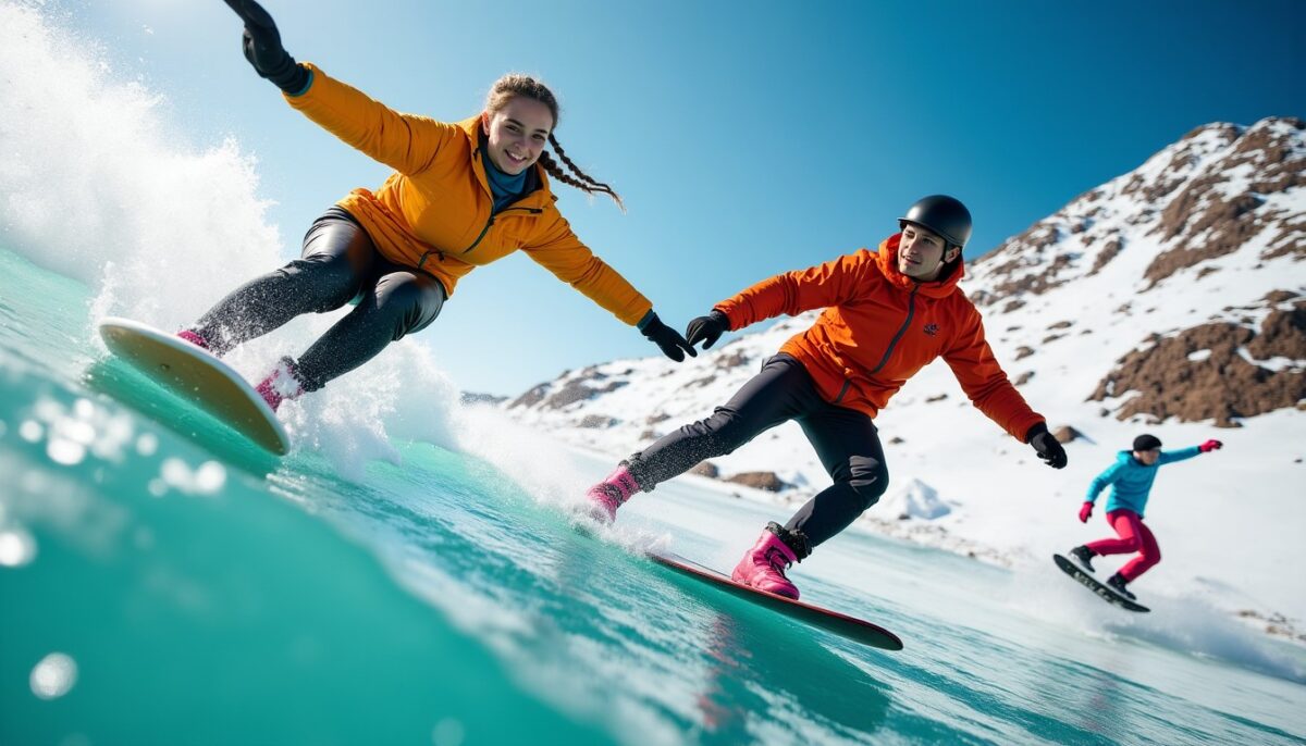 Sports de glisse : Comprendre leurs catégories et choisir l'activité idéale selon votre niveau