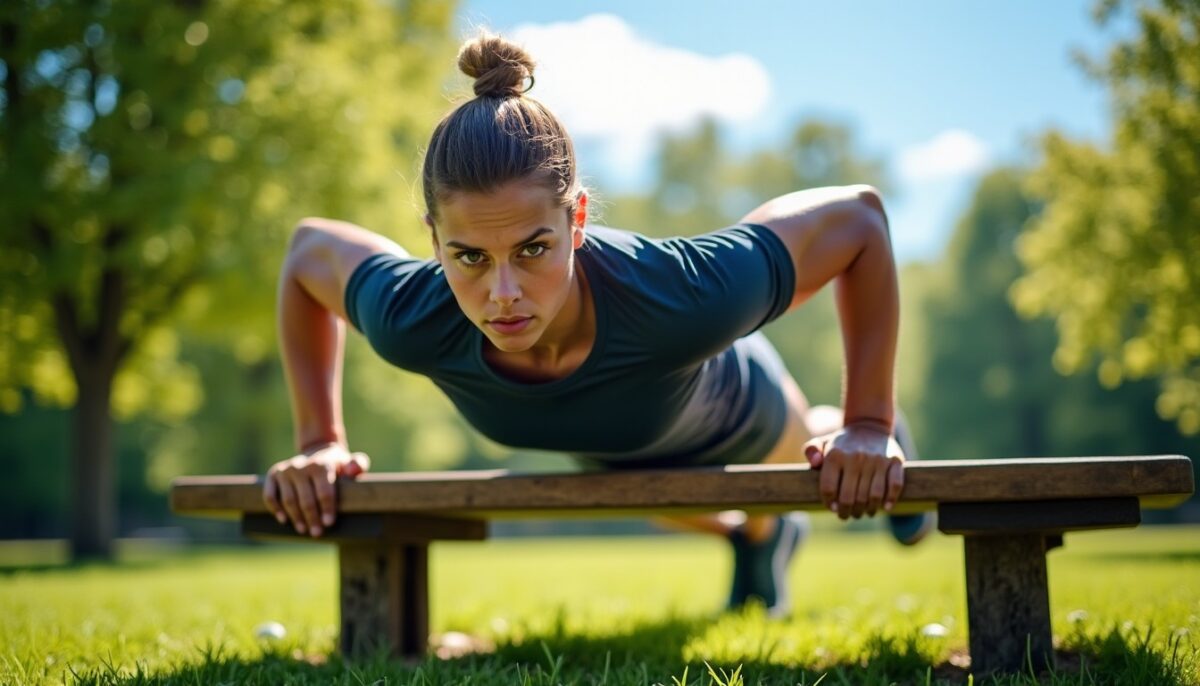 Pompes inclinées : guide complet, muscles sollicités et progression du niveau débutant à intermédiaire